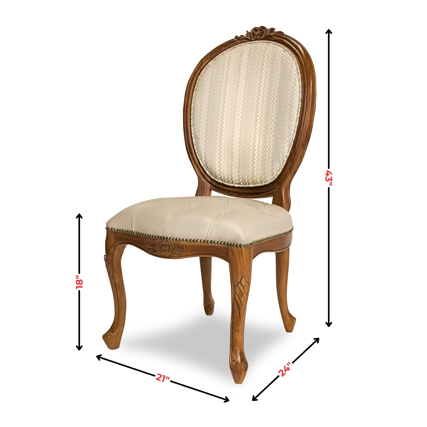 Versailles Oval Back Chair