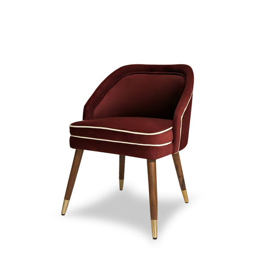Modern Accent Chair in Velvet