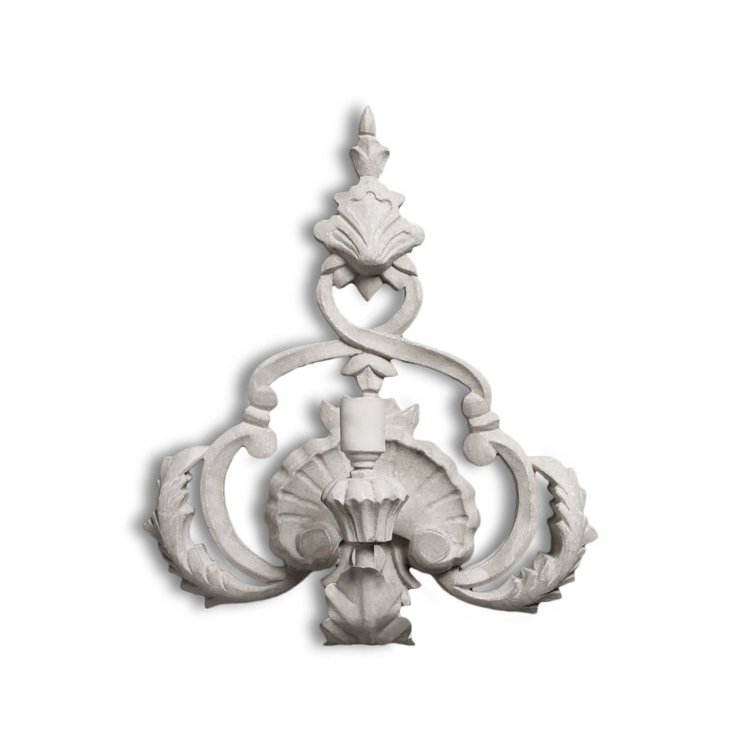 Antique Shell Single Wall Sconce Lamp