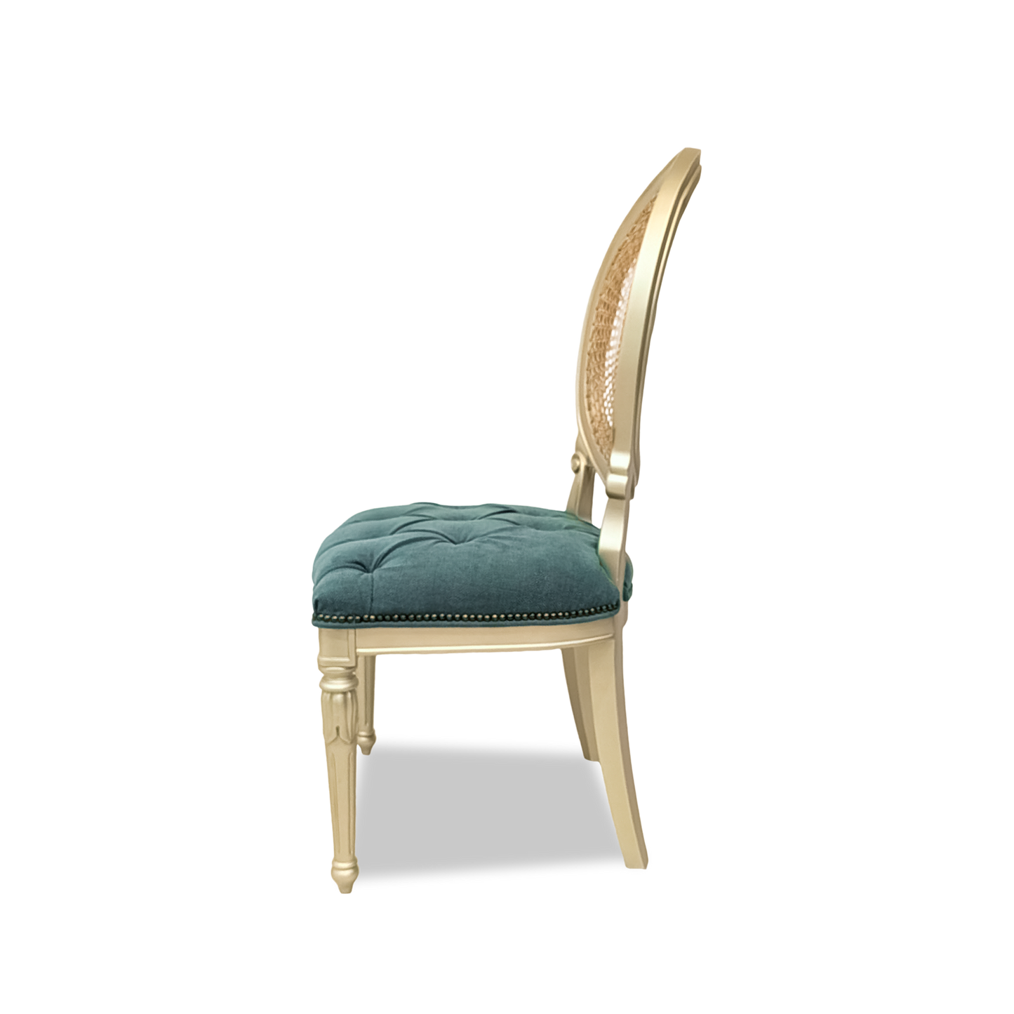 Vintage Gilta Cane Round-back Chair